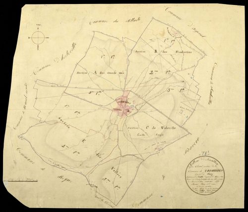Crespières - Plans de l’Administration du cadastre