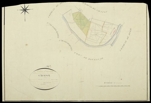 Croissy-sur-Seine - Plans de l’Administration du cadastre