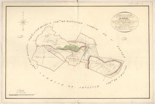 Dampierre-en-Yvelines - Plans de la Préfecture de Seine-et-Oise