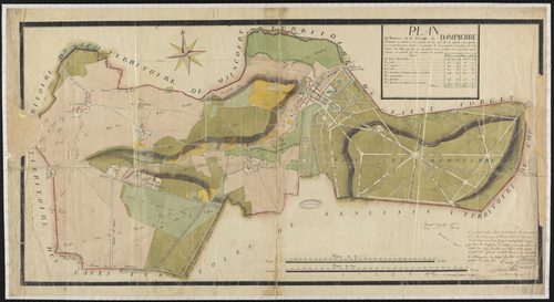 Dampierre-en-Yvelines - Plan d'intendance de la paroisse de Dampierre-en-Yvelines