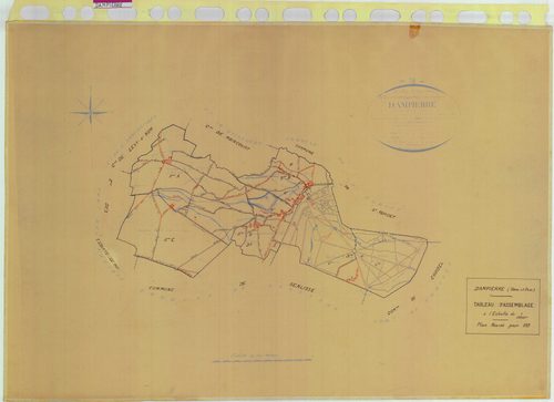 Dampierre-en-Yvelines - Plans du cadastre rénové