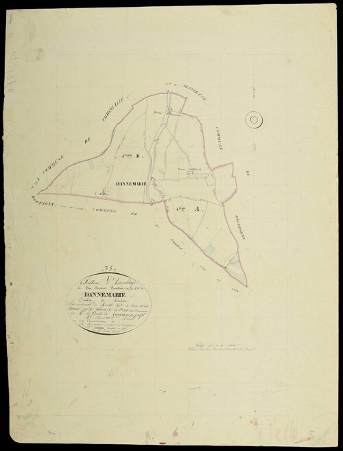 Dannemarie - Plans de l’Administration du cadastre