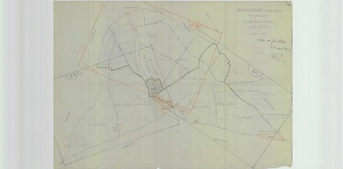 Dannemarie - Plans du cadastre remembré