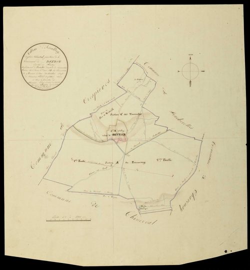 Davron - Plans de l’Administration du cadastre