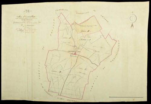 Ecquevilly - Plans de l’Administration du cadastre