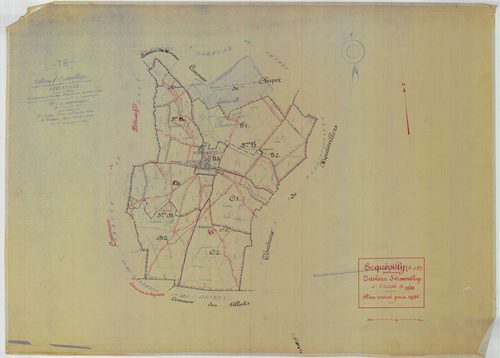 Ecquevilly - Plans du cadastre rénové