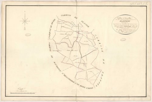Élancourt - Plans de la Préfecture de Seine-et-Oise
