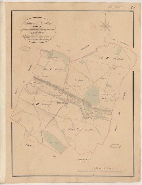 Émancé - Plans de la Préfecture de Seine-et-Oise