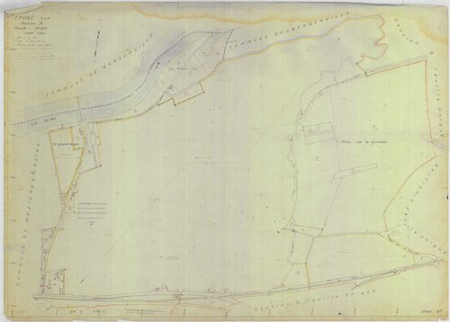 Épône - Plans du cadastre rénové