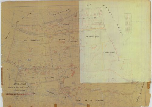 L'Étang-la-Ville - Plans du cadastre rénové