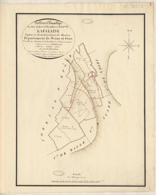 La Falaise - Plans de la Préfecture de Seine-et-Oise
