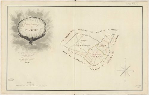 Flacourt - Plans de la Préfecture de Seine-et-Oise