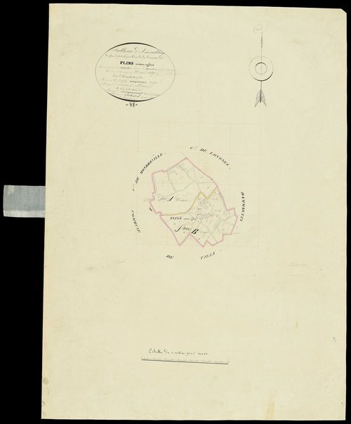 Flins-Neuve-Église - Plans de l’Administration du cadastre