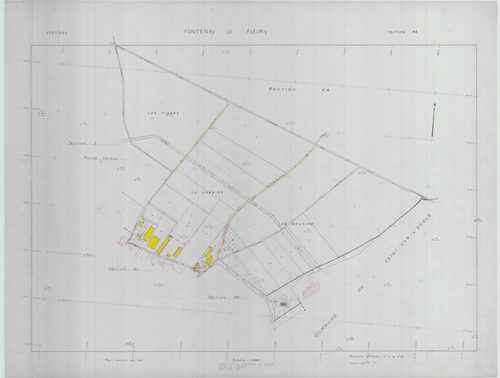 Fontenay-le-Fleury - Plans du cadastre révisé