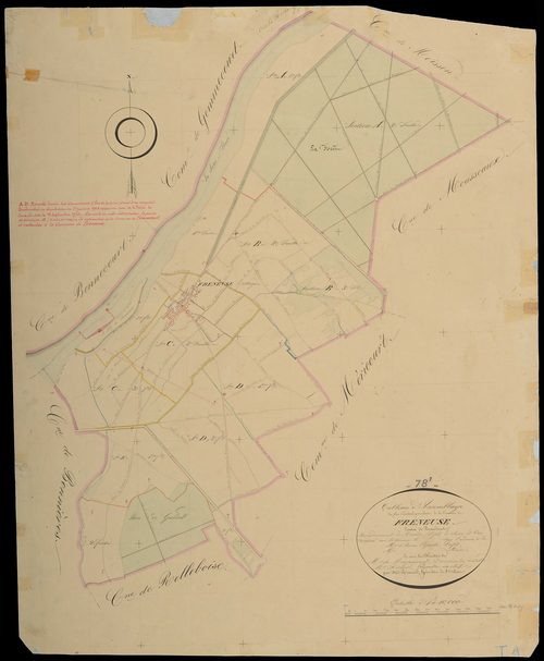 Freneuse - Plans de l’Administration du cadastre