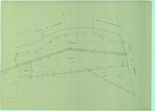 Freneuse - Plans du cadastre rénové