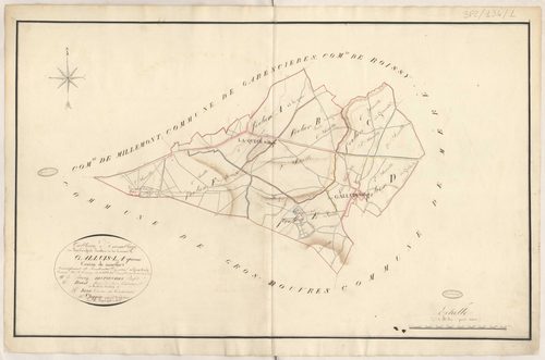 Galluis - Plans de la Préfecture de Seine-et-Oise
