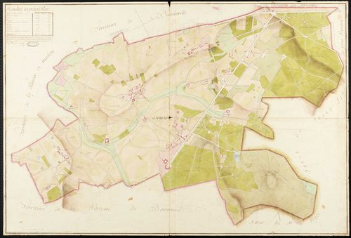 Gambais - Plan d'intendance de la paroisse de Gambais