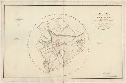 Garancières - Plans de la Préfecture de Seine-et-Oise