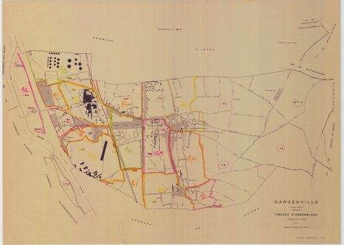 Gargenville - Plans du cadastre révisé