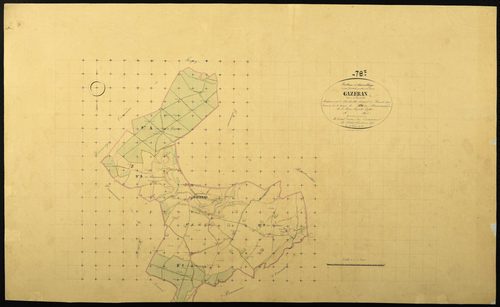 Gazeran - Plans de l’Administration du cadastre