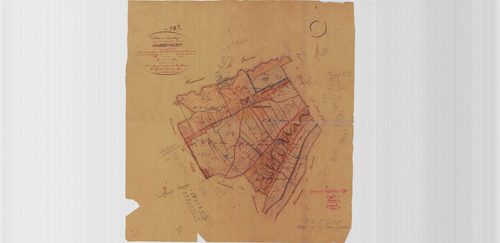 Gommecourt - Plans du cadastre remembré