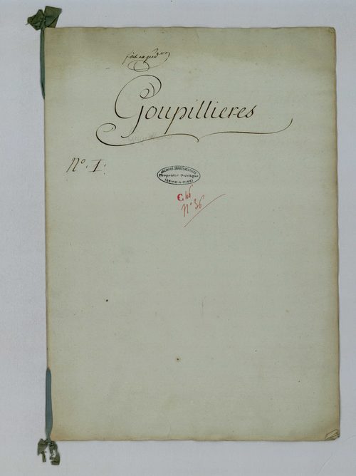 Goupillières - Procès-verbal d'arpentage du territoire de la paroisse de Goupillières