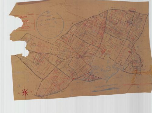 Gressey - Plans du cadastre rénové