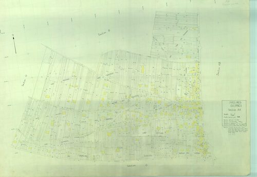 Guernes - Plans du cadastre révisé