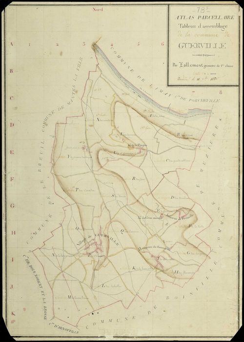 Guerville - Plans de l’Administration du cadastre
