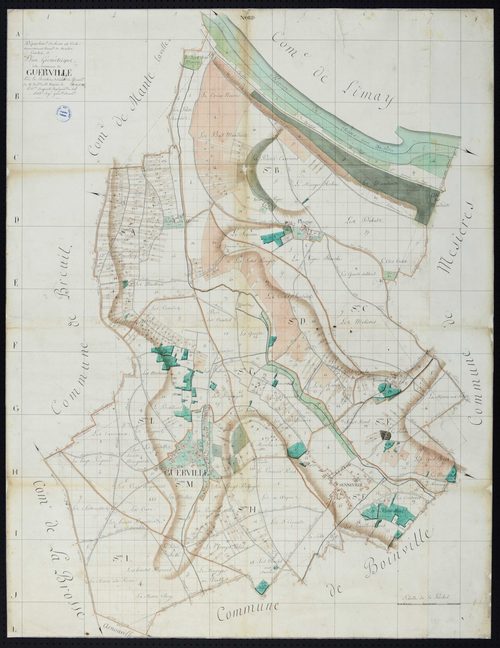Guerville - Plan géométrique