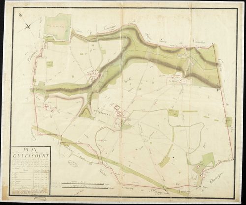 Guyancourt - Plan d'intendance de la paroisse de Guyancourt