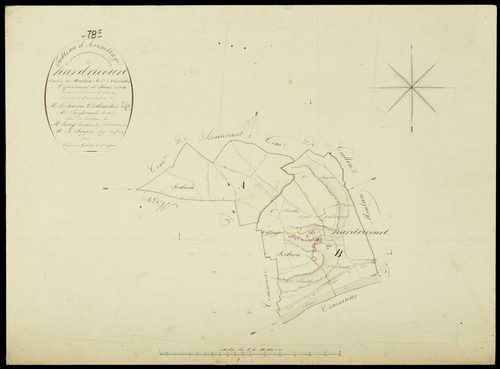 Hardricourt - Plans de l’Administration du cadastre