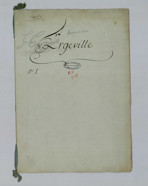 Hargeville - Procès-verbal d'arpentage du territoire de la paroisse de Hargeville