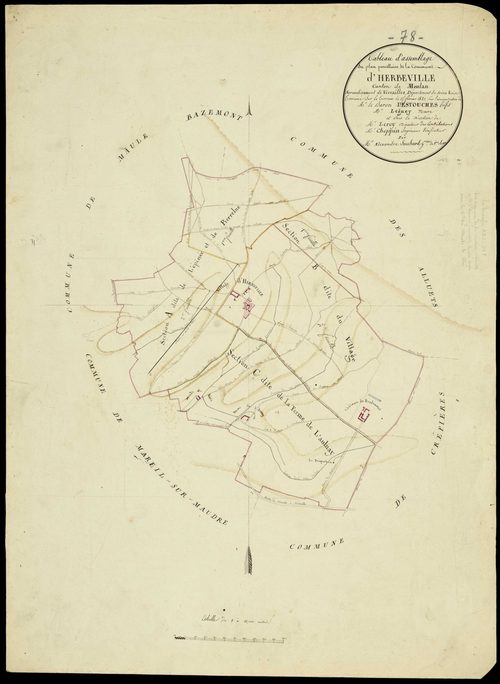 Herbeville - Plans de l’Administration du cadastre