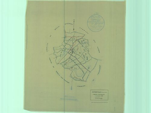 Herbeville - Plans du cadastre rénové