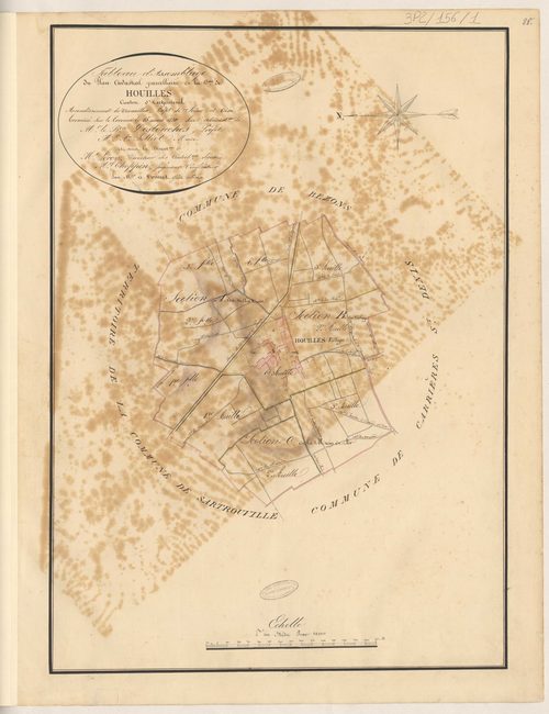 Houilles - Plans de la Préfecture de Seine-et-Oise