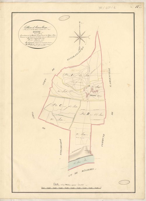 Issou - Plans de la Préfecture de Seine-et-Oise