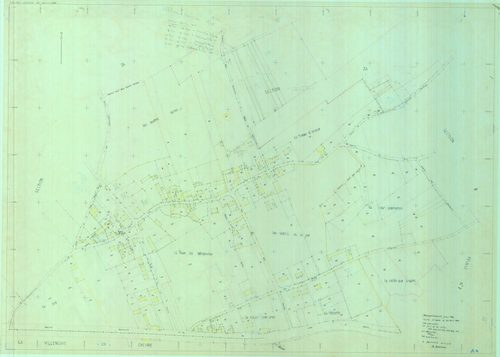 Jeufosse - Plans du cadastre révisé