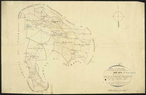 Jouars-Pontchartrain - Plans de l’Administration du cadastre