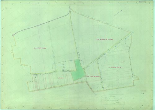 Jouars-Pontchartrain - Plans du cadastre remembré