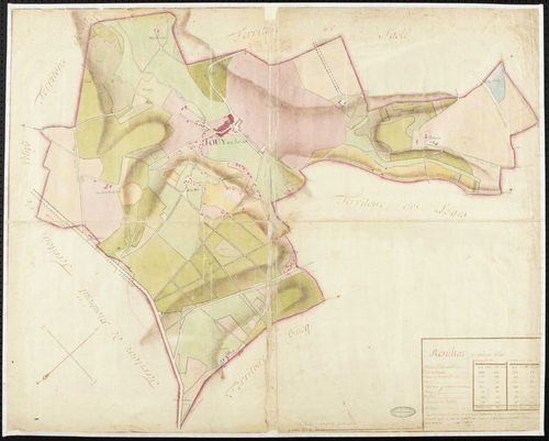 Jouy-en-Josas - Plan d'intendance de la paroisse de Jouy-en-Josas