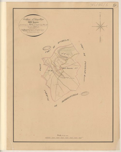 Jouy-Mauvoisin - Plans de la Préfecture de Seine-et-Oise