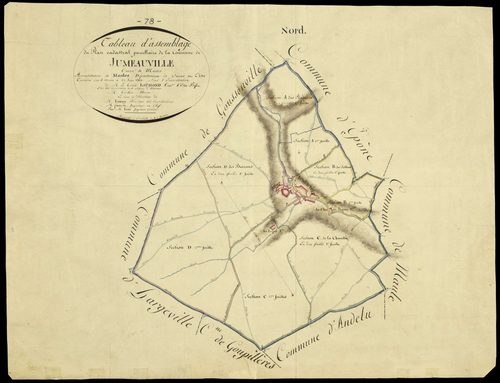 Jumeauville - Plans de l’Administration du cadastre