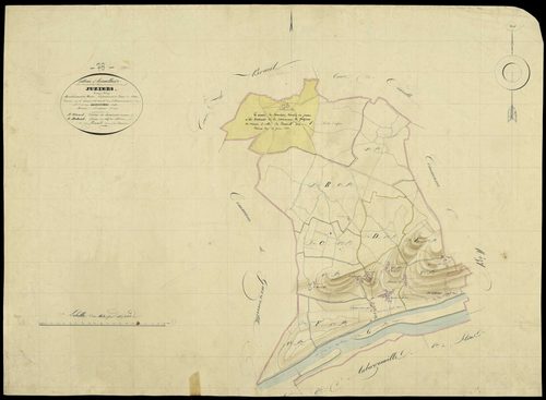 Juziers - Plans de l’Administration du cadastre