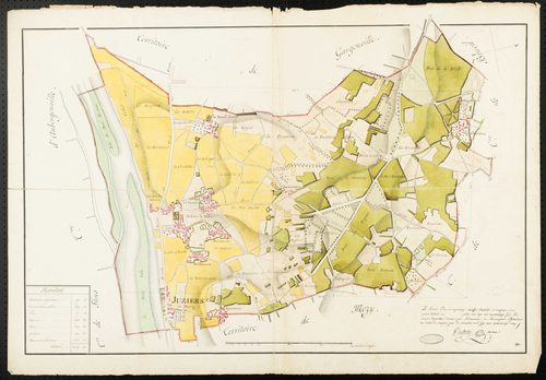 Juziers - Plan d'intendance de la paroisse de Juziers