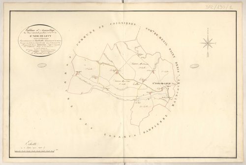 Lévis-Saint-Nom - Plans de la Préfecture de Seine-et-Oise