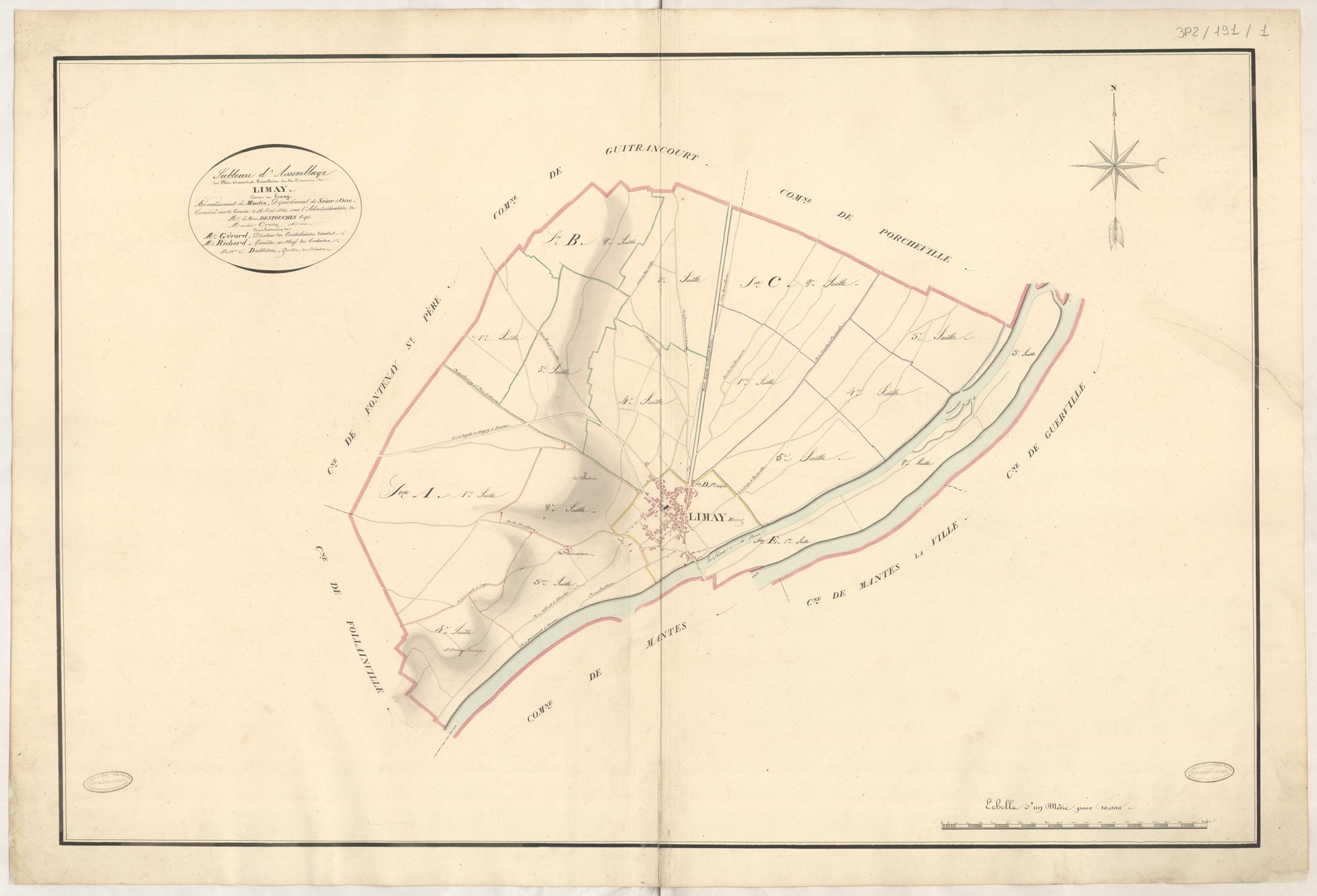 Limay - Plans de la Préfecture de Seine-et-Oise