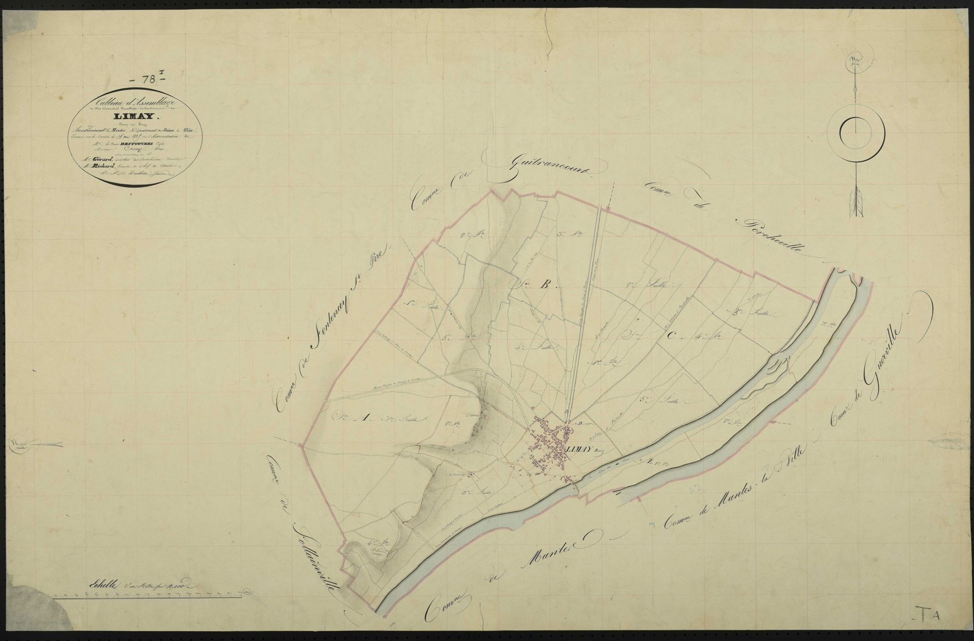 Limay - Plans de l’Administration du cadastre