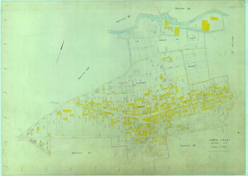 Limetz-Villez - Plans du cadastre révisé